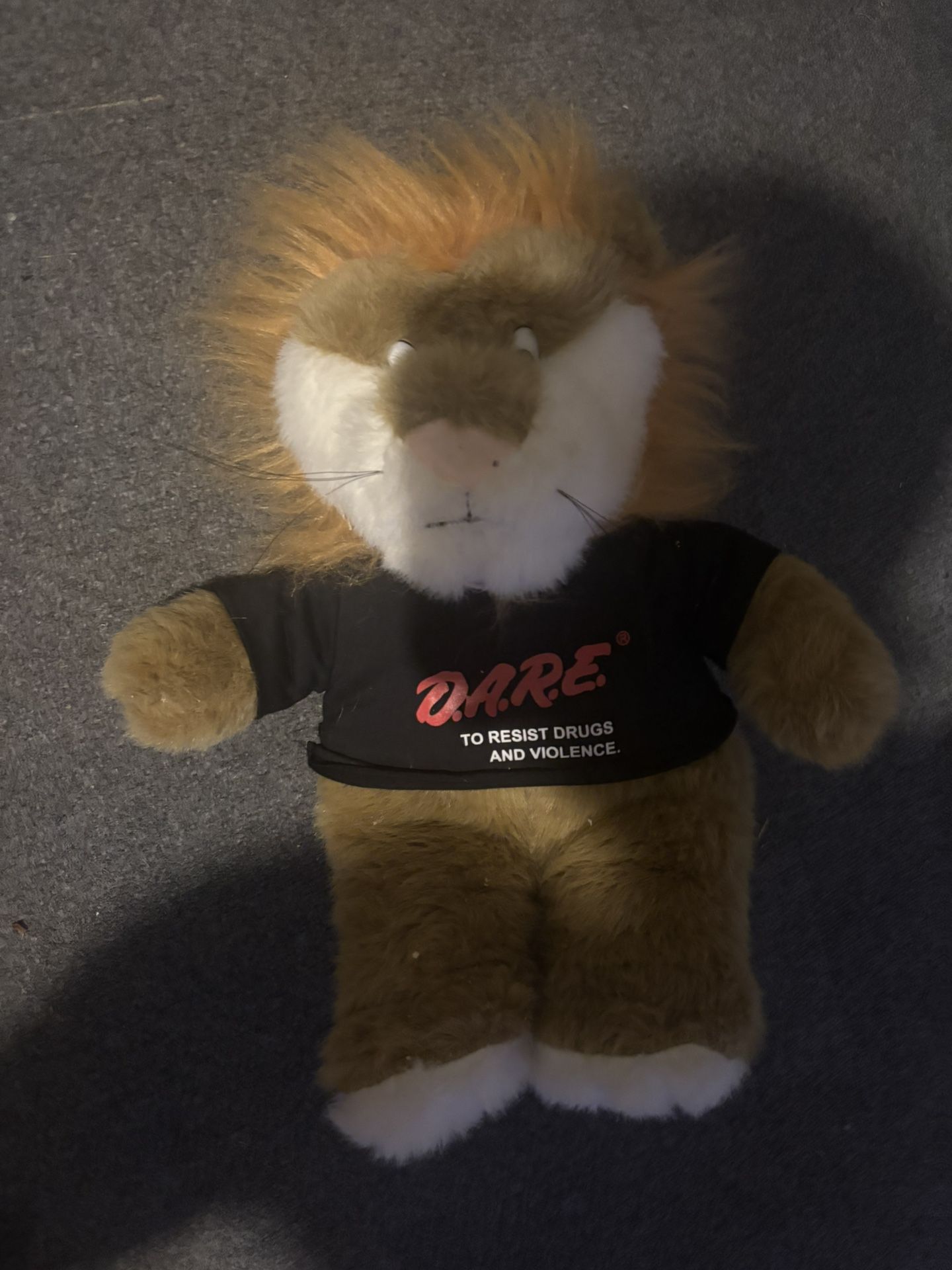 DARE 19” Lion Mascot Plushie