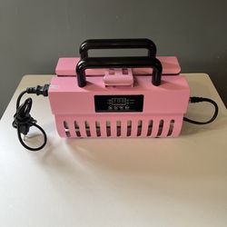 Pink Tumbler Heat Press Machine