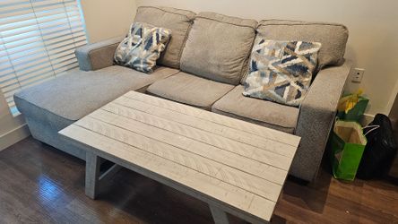 Ashley Couch and Table