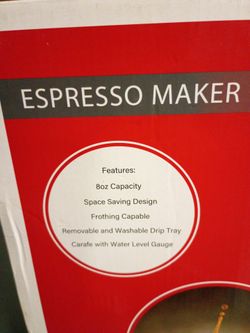 Espresso maker