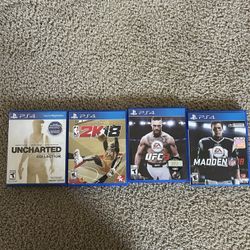 PS4 Disc Games 