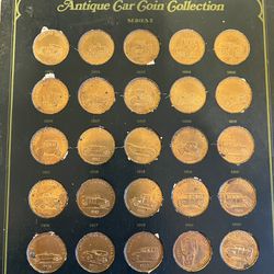 Franklin Mint Antique Car Coin Collection Series 2. 2 Sets