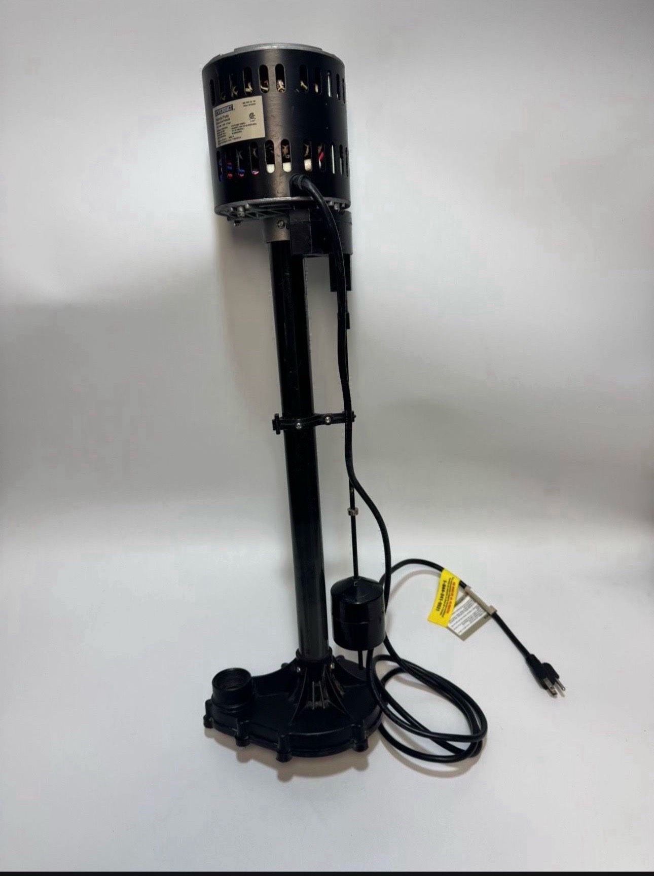 ๐ Everbilt 1/3 HP Plastic Pedestal Sump Pump