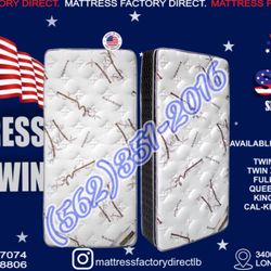 Royal Touch Twin Mattress Colchon Bonito Y Tambor Boxspring 