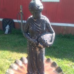 Antique Woman Statue 