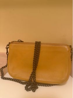 Vintage Mustard leather Coach purse - great condition