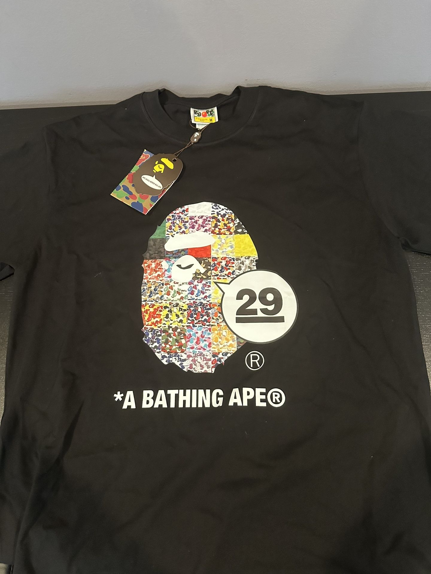 Bape "29" Black Tee - Adult Medium