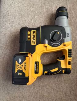 DeWalt Brushless Rotary Hammer 20V 6.0Ah Battery 2.1J Impact Energy Brick&Stone Drilling