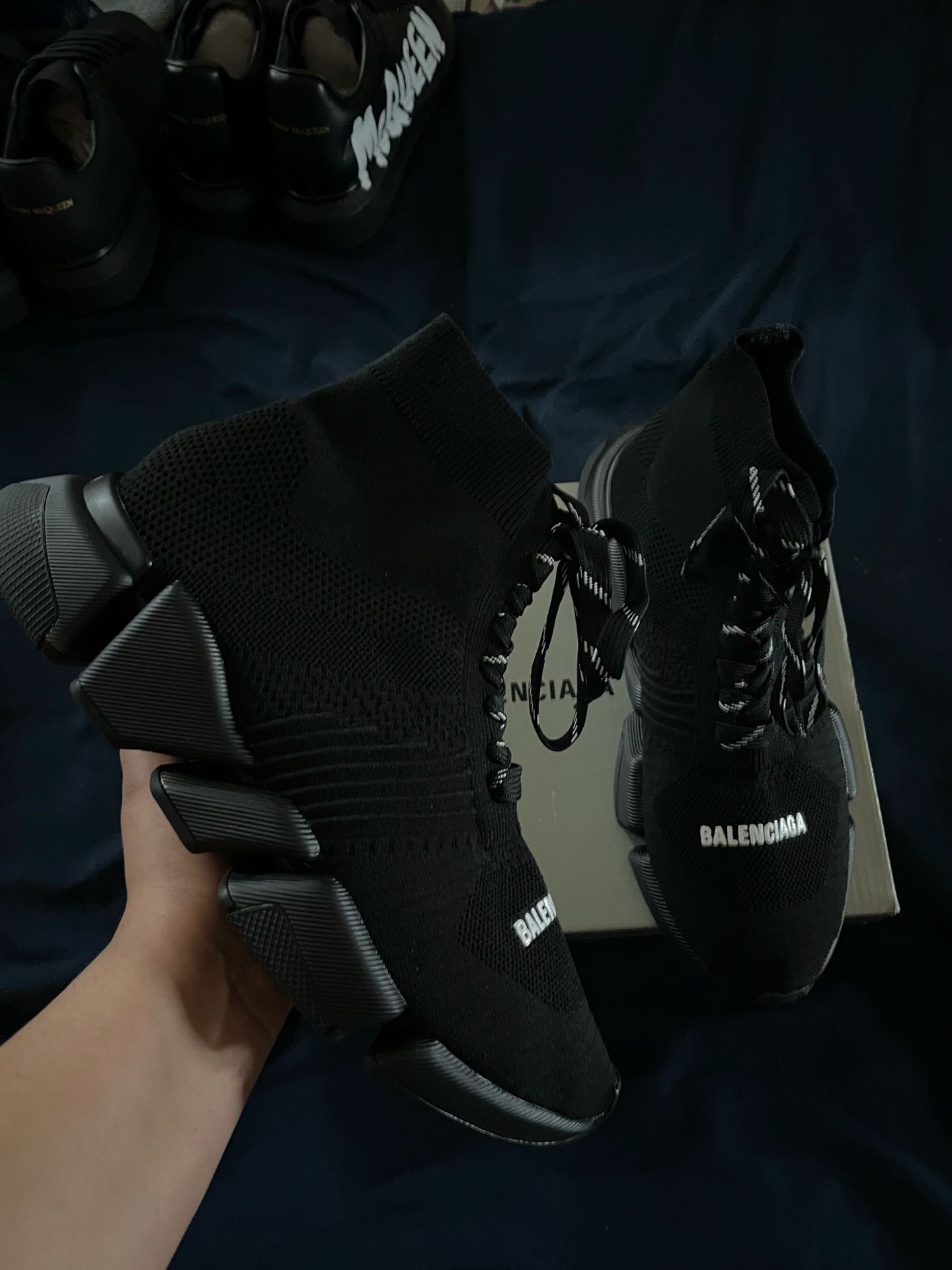Balenciaga with laces