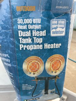 Top Propane Tank Heater