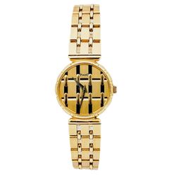 Ladies Piaget Vintage Solid 18K Solid Yellow Gold Band Watch with Gold Dial. (Pre-Owned)