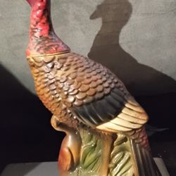 Austin Nichols Wild Turkey Ceramic collectable decanter