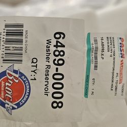 Windshield Washer Reservoir w/Pump For 2012-2015 Toyota Avalon Camry Hybrid
