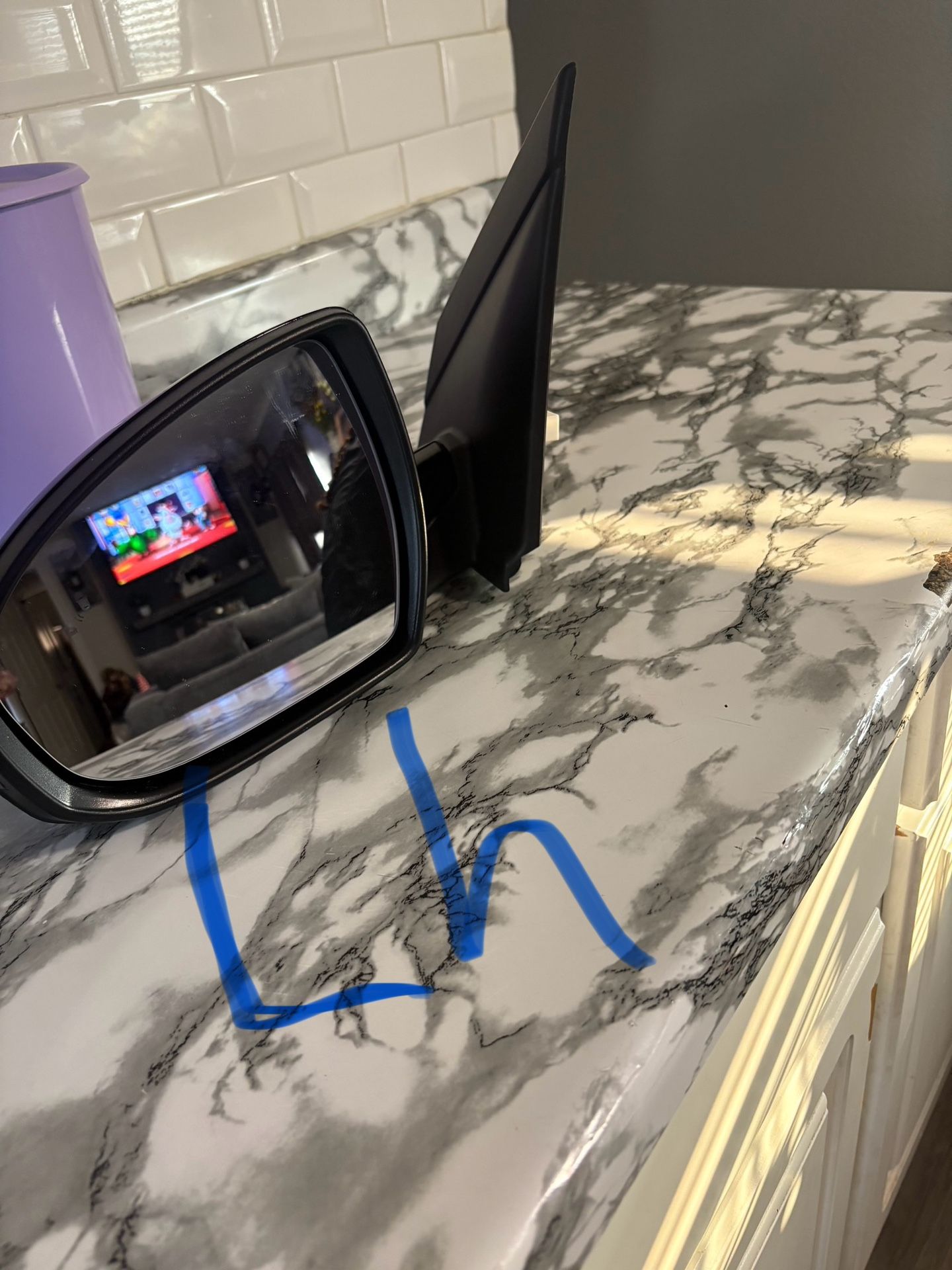 LH Mirror Fit 16-20 Hyundai
