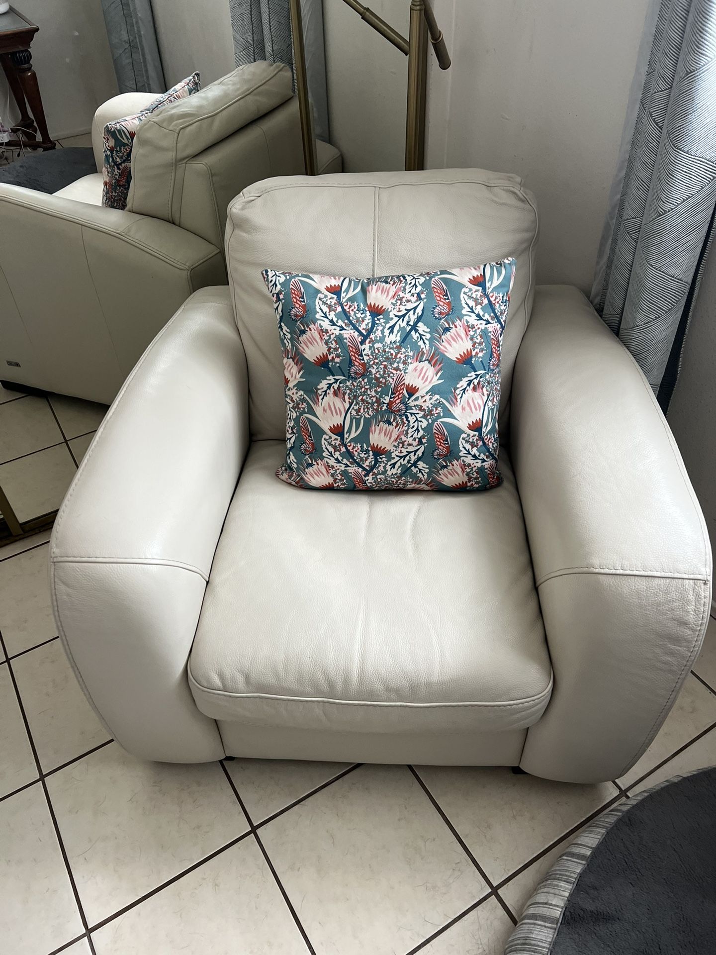 Beautiful Leather Couch