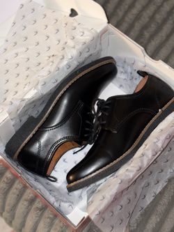 MOVE-OUT SALE: Boys Black Oxford Shoes Size 3.5