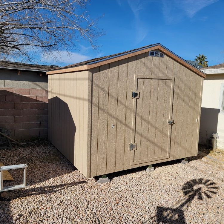10x10 Storage Sheds $2275 Installed On Site 
