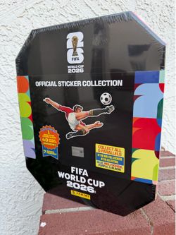Panini 2026 World Cup  hard cover and 40 packs set!! (SOLD OUT)