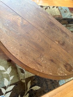 Solid wood table
