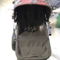 Bugaboo Stroller With Andy Warhol Print Baby Bassinet Included