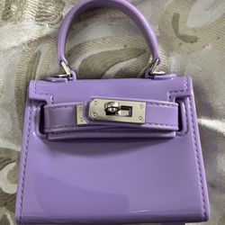 Mini Solid Color Jelly Handbag