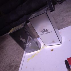 Dolce And Gabaana 33oz And Polo Black 