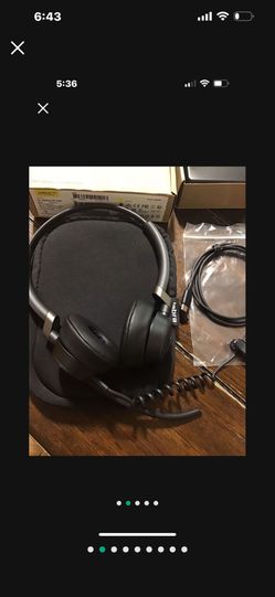 Jabra Engage 50 Stereo Wired Headset 5099-610-189 Jabra Engage Link – USB-A UC 50-219 NEW