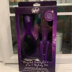 Wet brush & Flat Iron