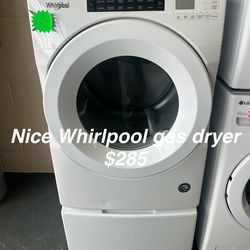 Nice Whirlpool Gas Dryer