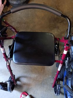 Rolling Walker Rollator with Seat