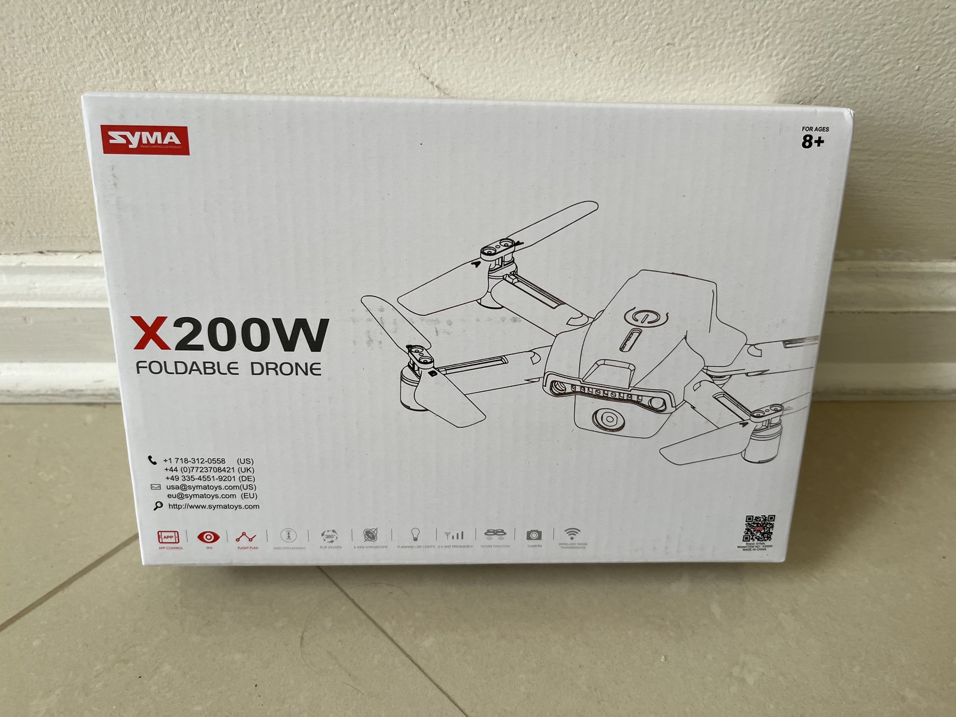 NEW Drone w/ Camera W/ 720P HD FPV Camera Remote Control Quadcopter W/ Altitude Hold, Headless Mode, One Key Start Speed !