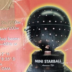 American DJ Mini Starball **needs new lamp**