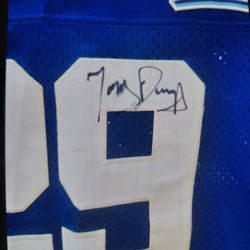 Colts Tony Dungy Adair signed jersey