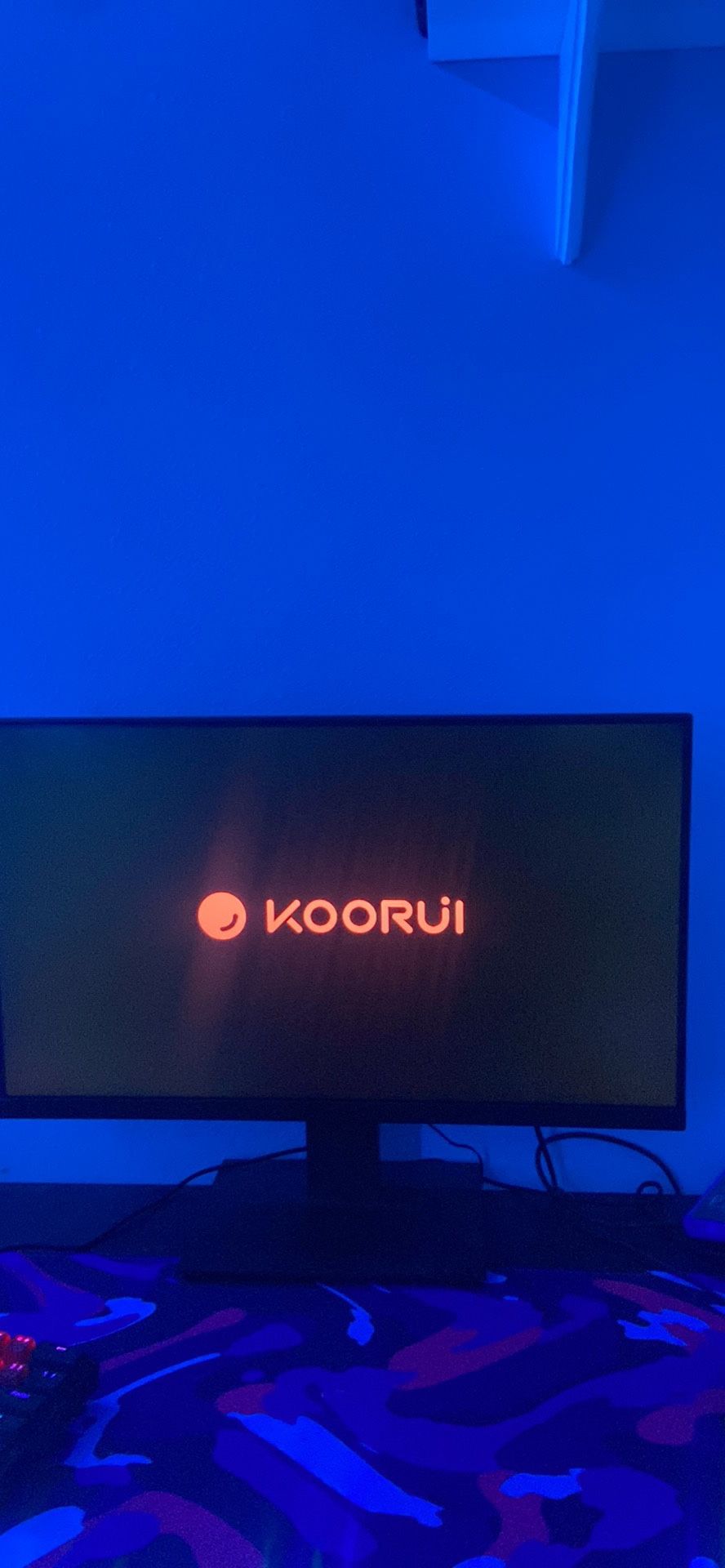 KOORUI 24 Inch Computer Monitor Full HD 1920 x 1080p VA Display 75Hz