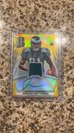 Jordan Matthews Rookie Patch Auto /25