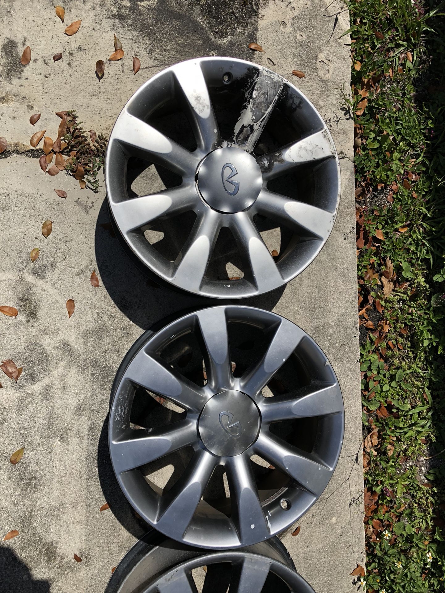 Infiniti 2003-2008 FX35 FX45 20" x 8" OEM wheel set (4) Aluminum