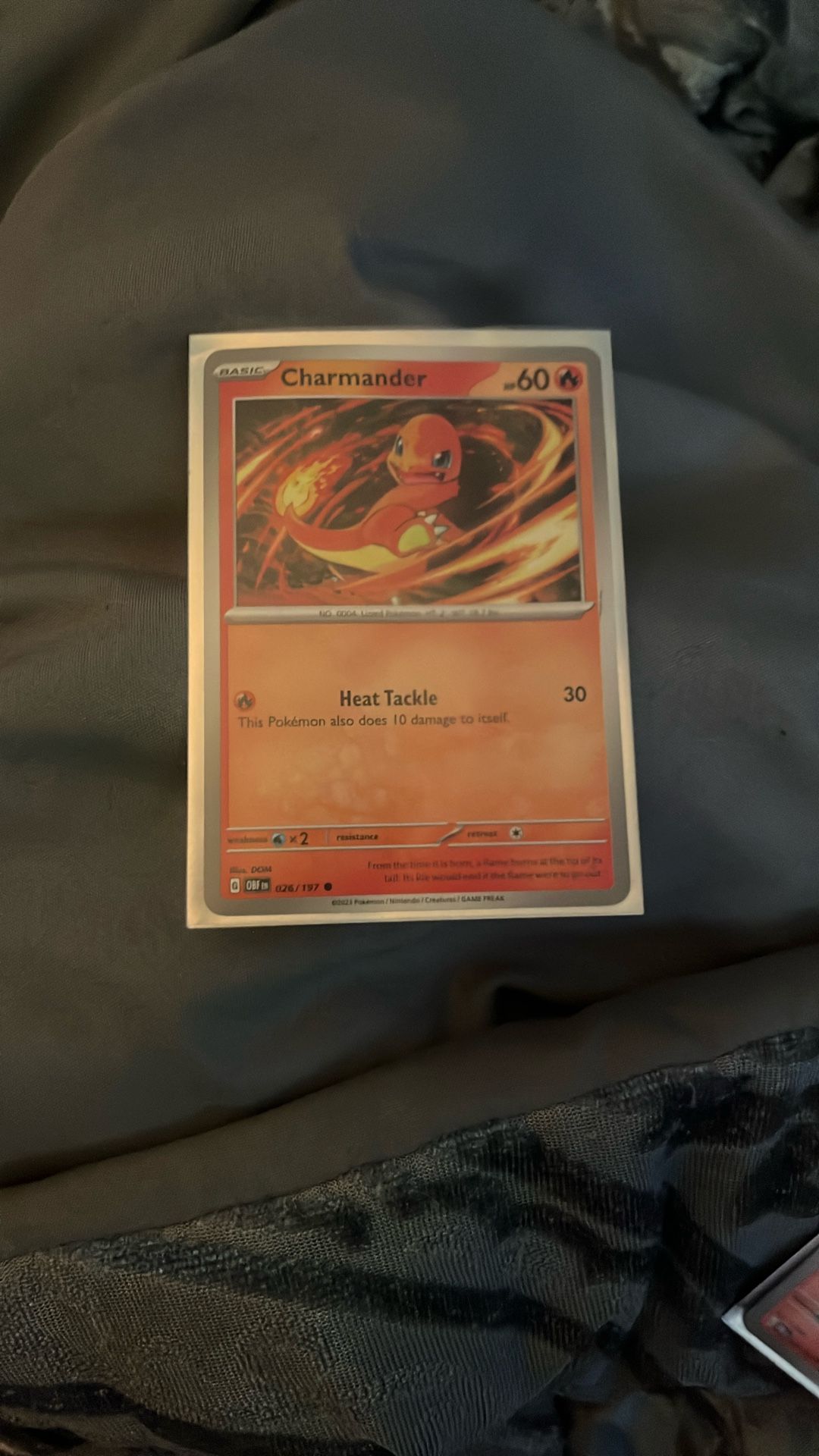 Charmander Obsidian Flames