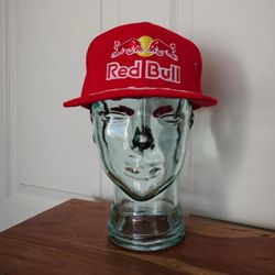 Red Bull Red Embroidered Adjustable Cap