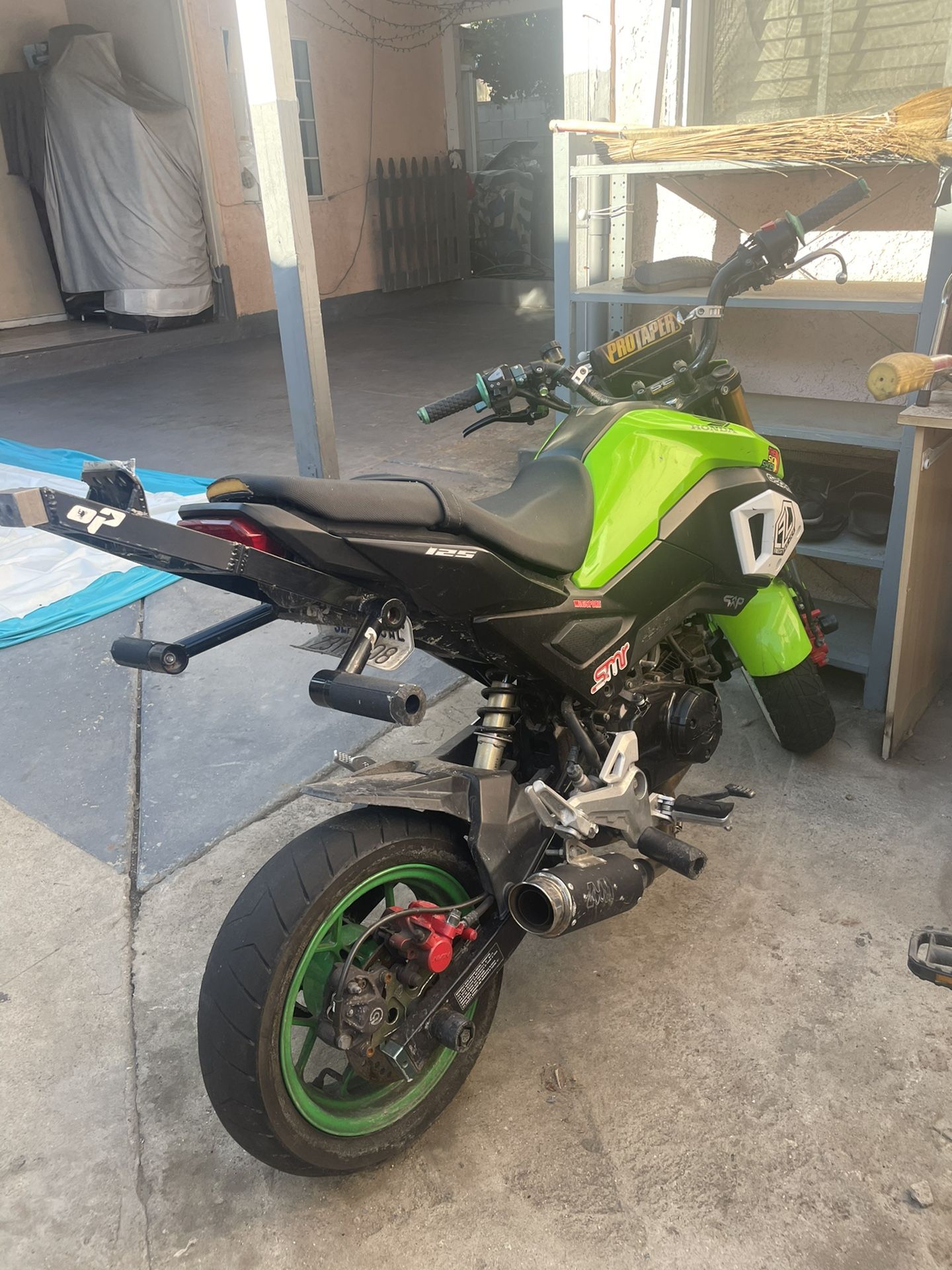 2019 honda grom exhaust