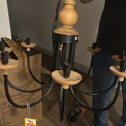 Candelabra Hanging Light Fixture