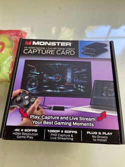 Monster capture card