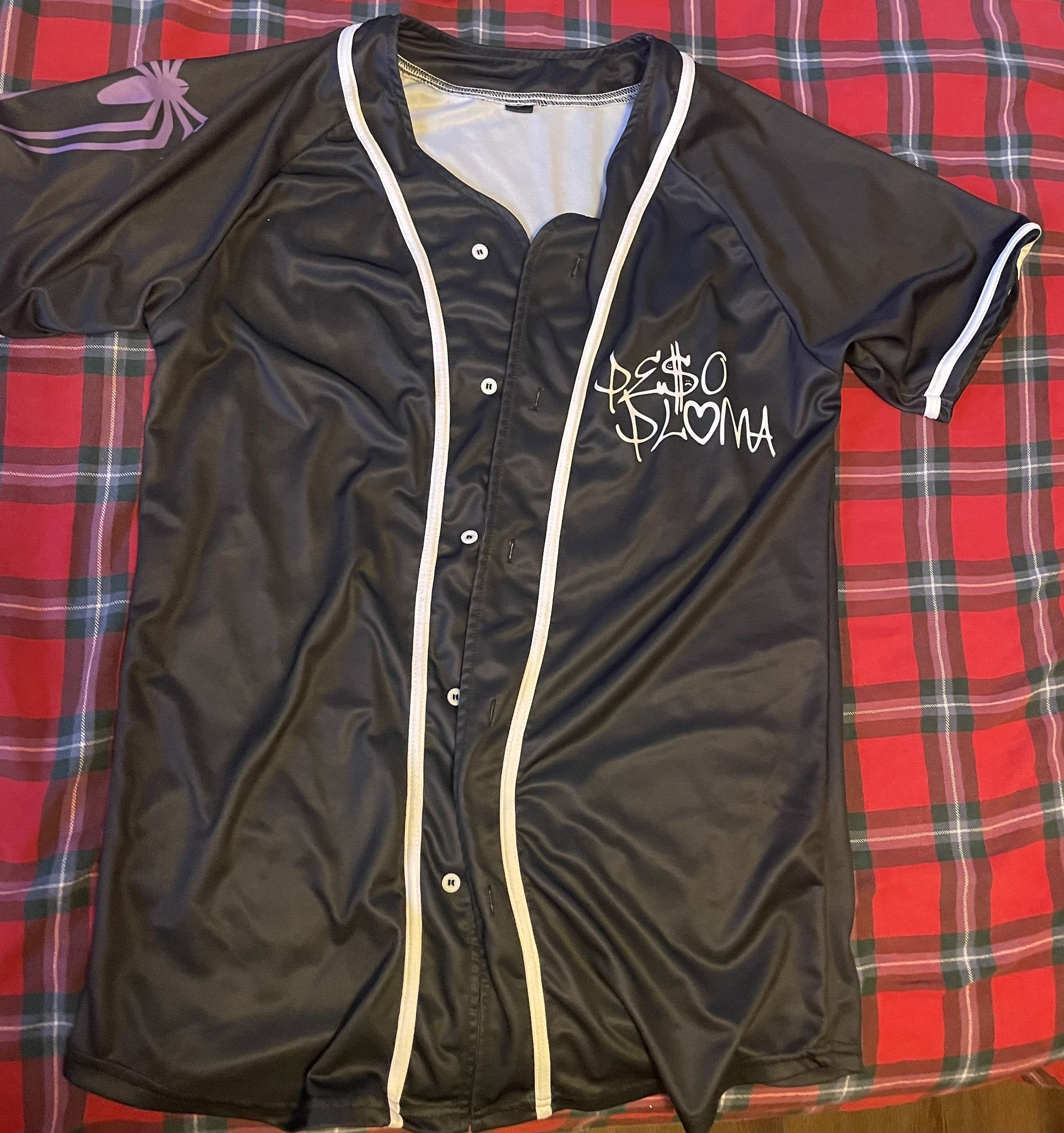 Peso Pluma Baseball Jersey 77 Bellakeo