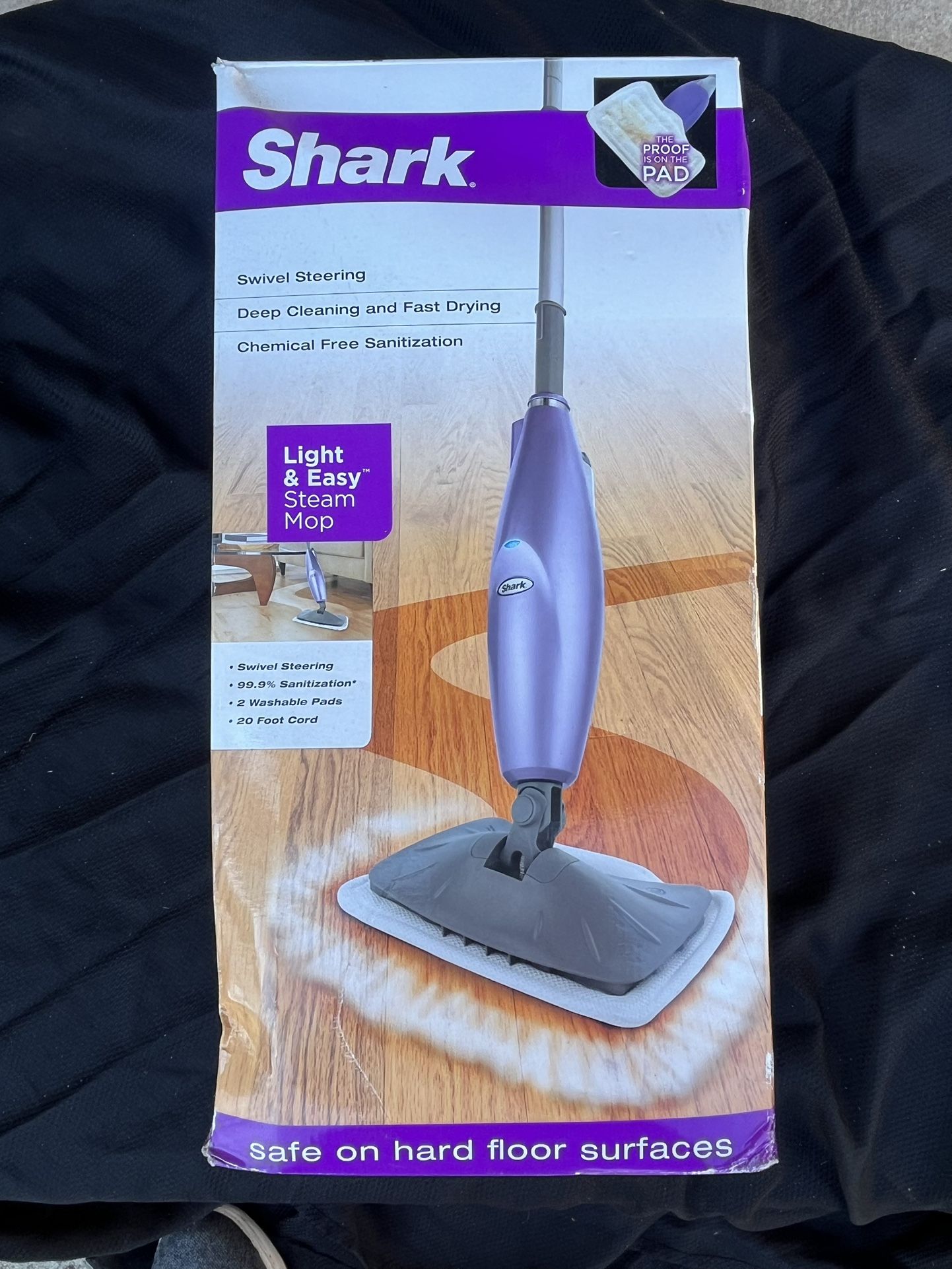 NEW - Shark Light & Easy Steam Mop