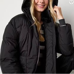 NEW Women Heavyweight Juniors Puffer Insulated Winter Snow Jacket Size L XL 2XL - Different Colors

Available in Black, Grey, and White color (limited
