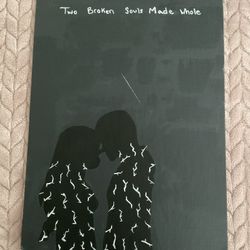 Two Broken Souls Made Whole Painting