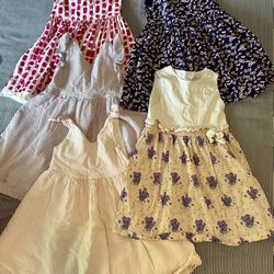 Summer Dresses - Girls Size 5 / 6