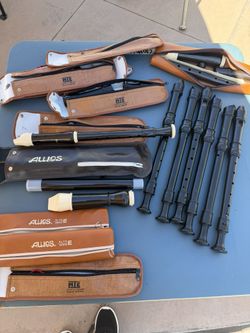 Musical instruments Recorders LOTS 