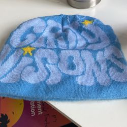 Designer Blue beanie 