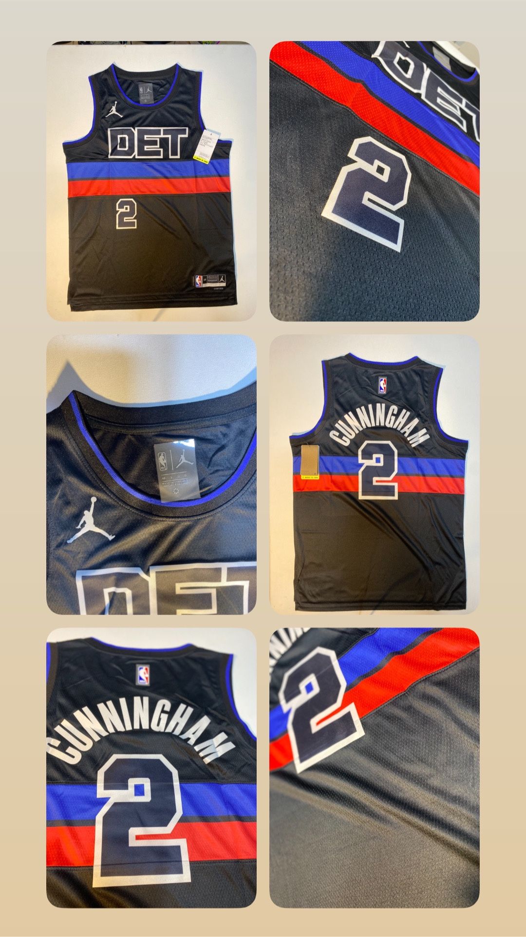 Detroit Pistons Cade Cunningham Jersey 