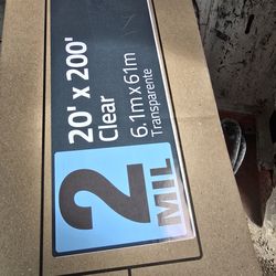 Poly sheeting plastic